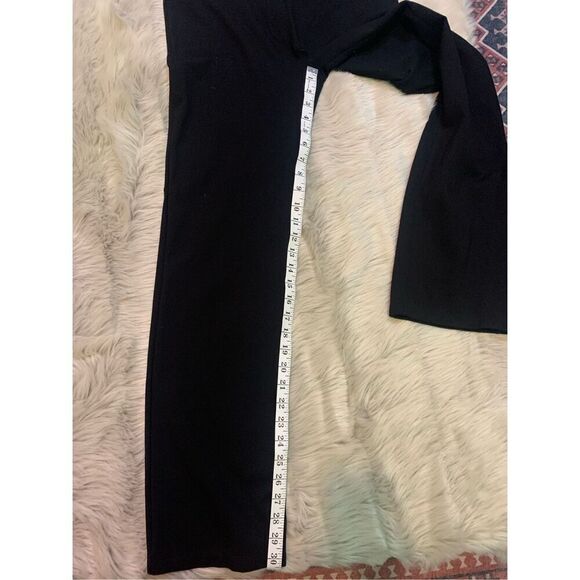 Betabrand Straight-Leg Classic Dress Pant Yoga Pant Black Large - Picture 8 of 11